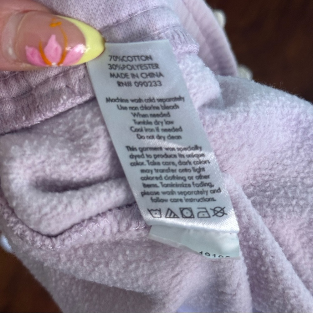 Pacsun Men’s Mauve Colorblock Fleece Volley Sweat Shorts | Size Medium - Picture 8 of 11